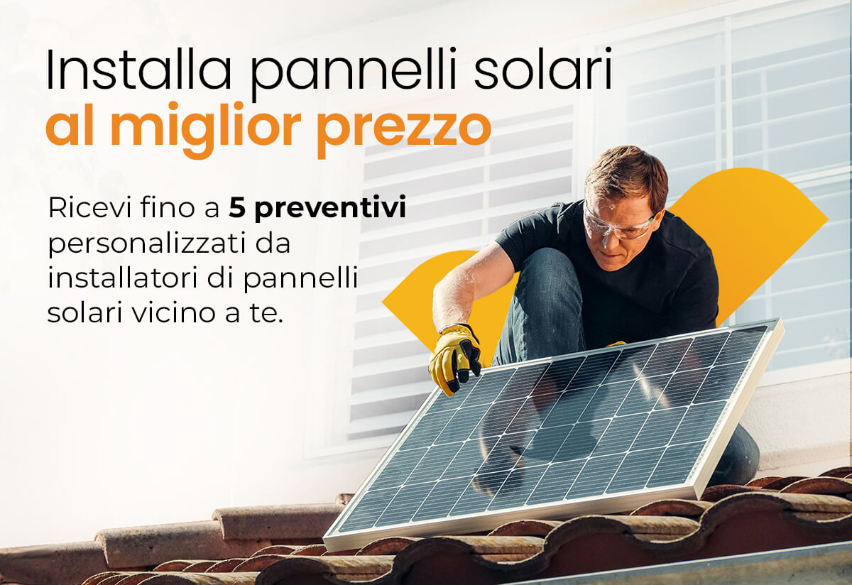 Installa pannelli solari al miglior prezzo